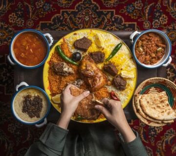 أفضل أطباق المطبخ الشعبي السعودي في مطعم قصر الرتم